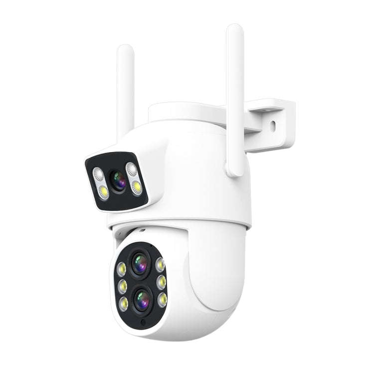 ESCAM QF500 5+5MP Motion Detection WiFi Intelligent 10X Optical Zoom Camera(UK Plug)