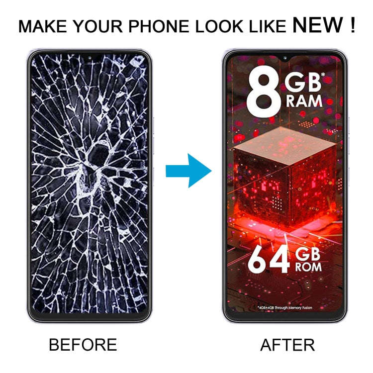 For itel A60s OEM LCD Screen with Digitizer Full Assembly