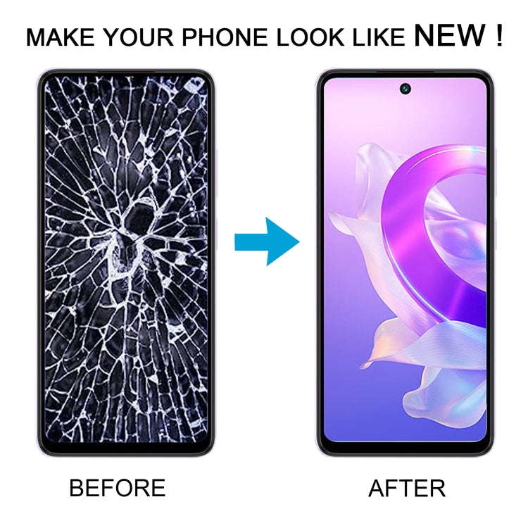 For itel P55+ OEM LCD Screen with Digitizer Full Assembly