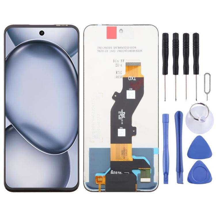 For itel A80 OEM LCD Screen with Digitizer Full Assembly