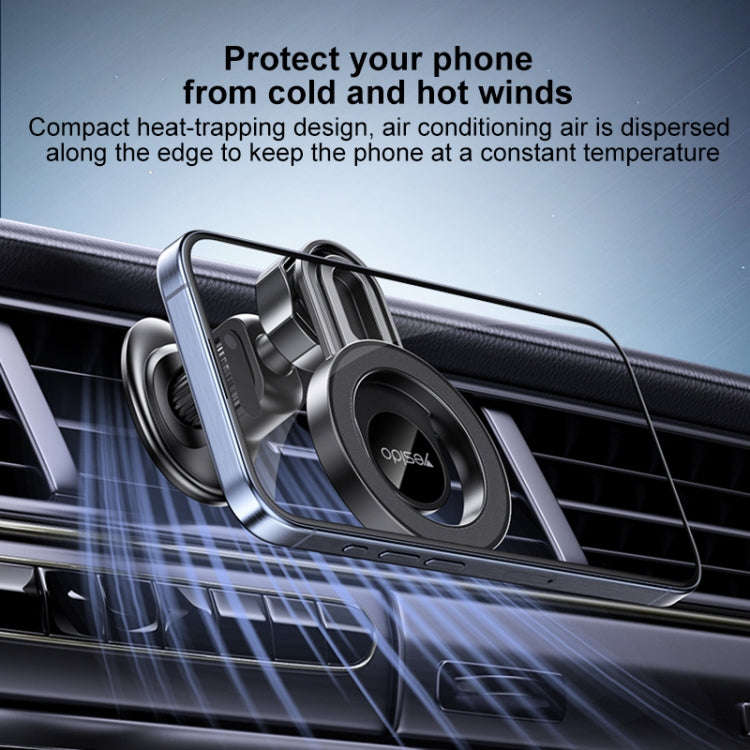 Yesido C209 MagSafe Magnetic Air Vent Car Holder(Black)