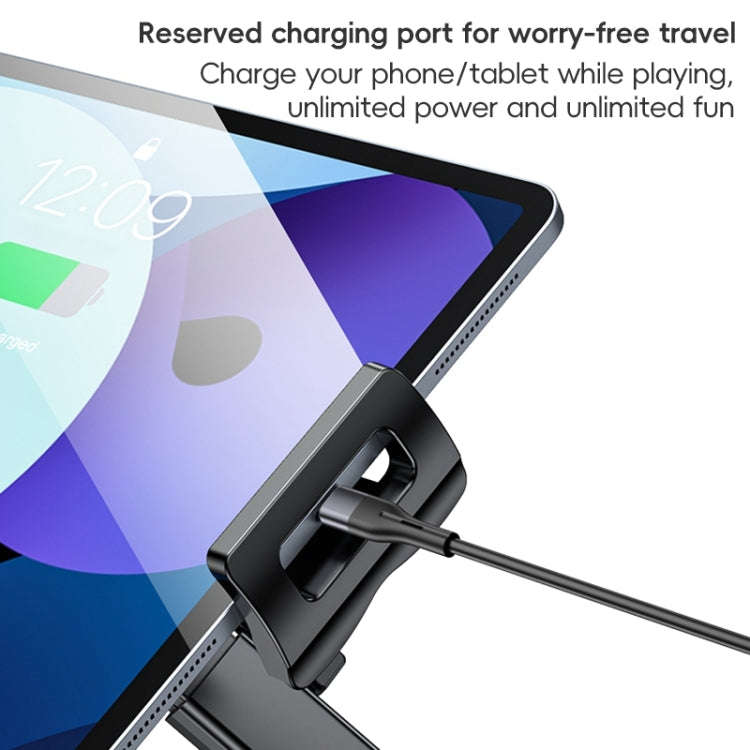 Yesido C294 Telescopic Car Backrest Folding Holder(Black)