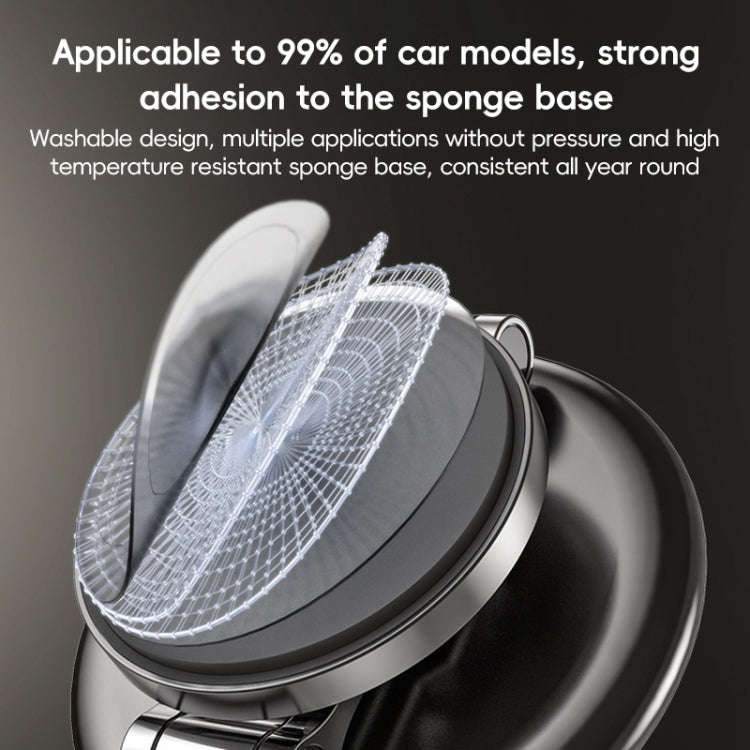 Yesido C306 15W Car Magnetic Wireless Charging Holder(Black)