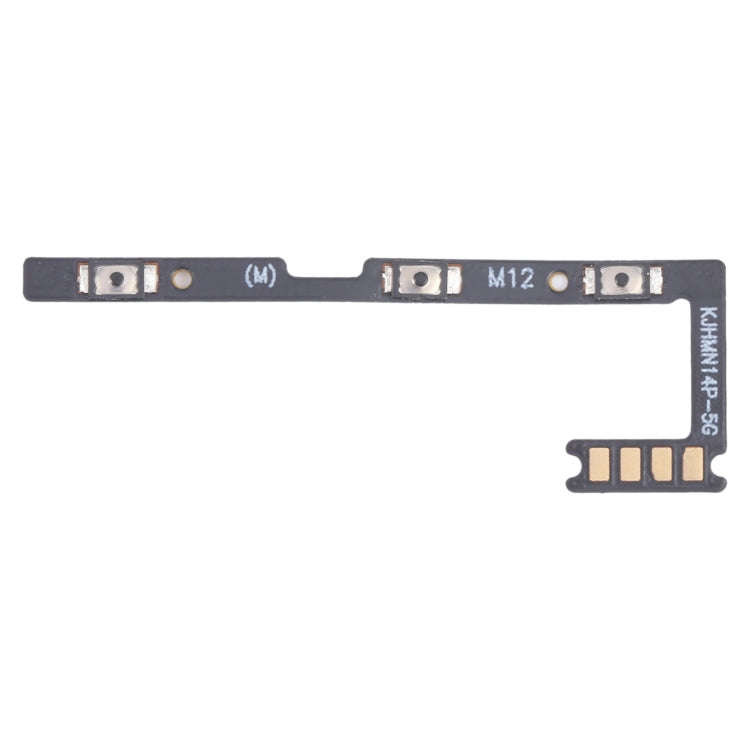 For Xiaomi Redmi Note 14 Pro 5G OEM Power Button & Volume Button Flex Cable