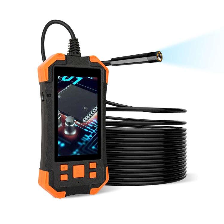 T20 4.3 inch IPS Screen 8mm Single Camera IP67 Waterproof Hard Cable Digital Endoscope, Length:1m...
