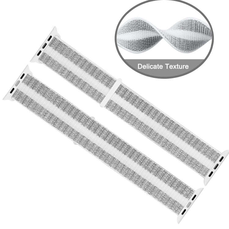 Nylon Loop Watch Band For Apple Watch Ultra 49mm&Watch Ultra 2 49mm / Series 9&8&7 45mm / SE 3&SE...