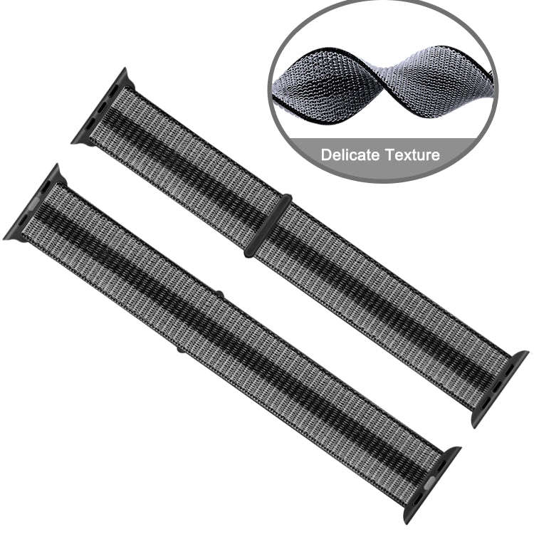 Nylon Loop Watch Band For Apple Watch Ultra 49mm&Watch Ultra 2 49mm / Series 9&8&7 45mm / SE 3&SE...