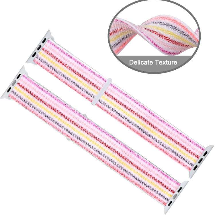 Nylon Loop Watch Band For Apple Watch Ultra 49mm&Watch Ultra 2 49mm / Series 9&8&7 45mm / SE 3&SE...