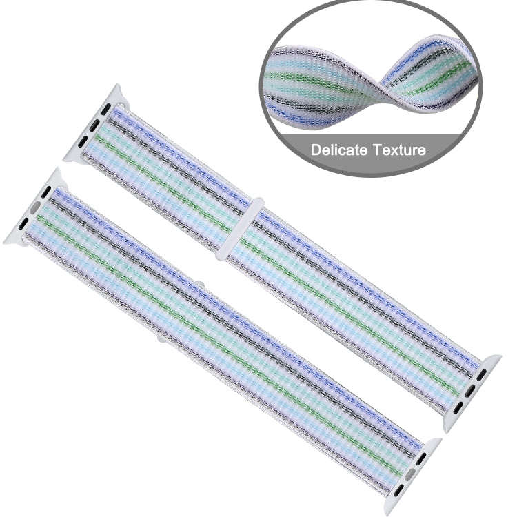 Nylon Loop Watch Band For Apple Watch Ultra 49mm&Watch Ultra 2 49mm / Series 9&8&7 45mm / SE 3&SE...