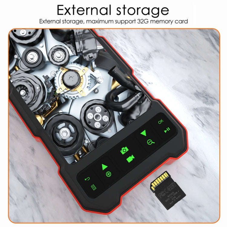 T21 4.5 inch IPS Color Screen 3.9mm Single Camera Split Hard Cable Industrial Endoscope, Length:3...