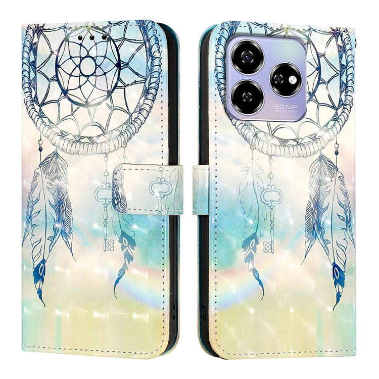 For ZTE Blade V60 / Axon 60 3D Painting Horizontal Flip Leather Phone Case(Dream Wind Chimes)