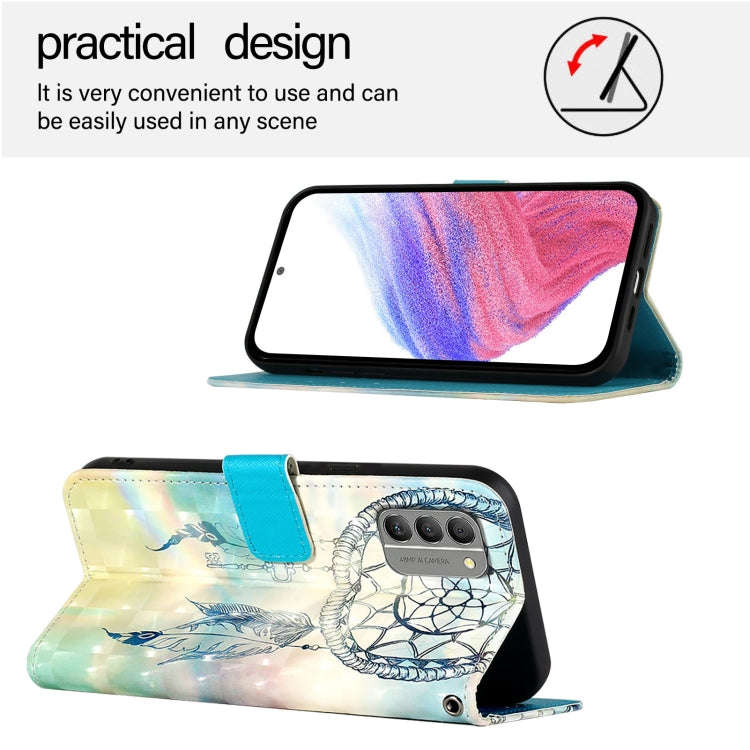 For Nokia G400 3D Painting Horizontal Flip Leather Phone Case(Dream Wind Chimes)