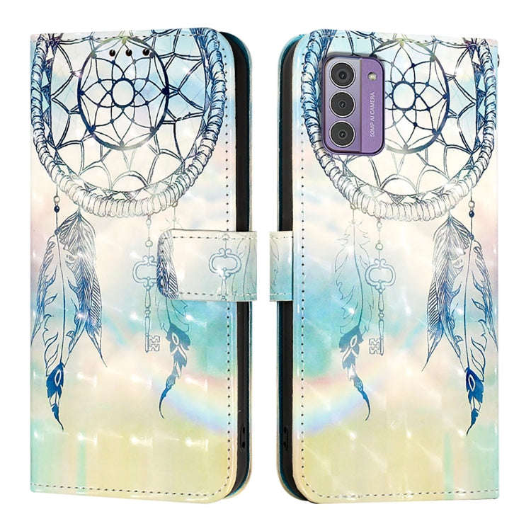 For Nokia G42 / G310 3D Painting Horizontal Flip Leather Phone Case(Dream Wind Chimes)