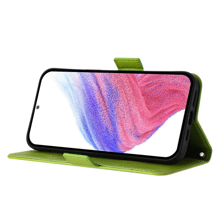 For Infinix Smart 8 Plus / 8 Pro / T8 Plus Embossed Rose RFID Anti-theft Leather Phone Case(Green)