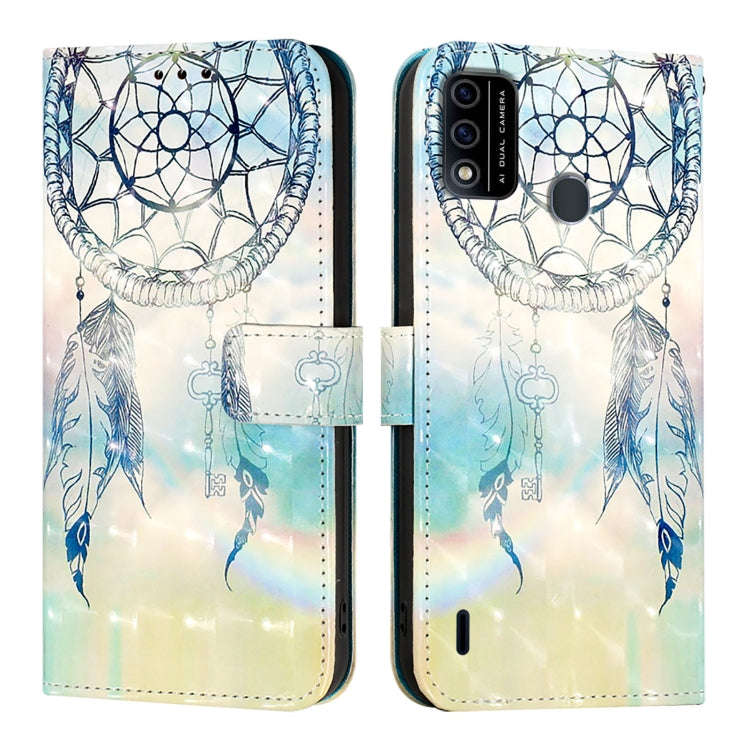 For Itel A48 3D Painting Horizontal Flip Leather Phone Case(Dream Wind Chimes)