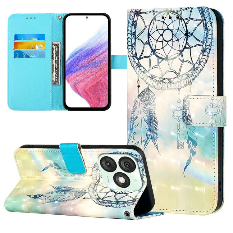 For Itel A50 3D Painting Horizontal Flip Leather Phone Case(Rose Butterfly)