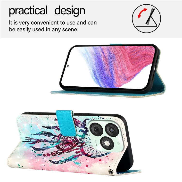 For Itel A50 3D Painting Horizontal Flip Leather Phone Case(Color Drop Wind Chimes)
