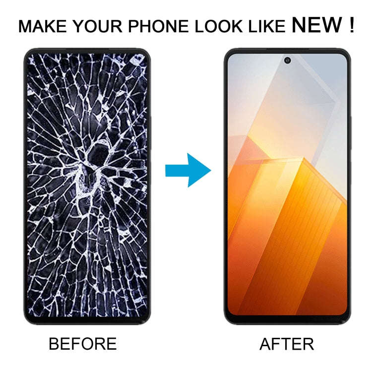 For vivo iQOO Z8x 5G V2312A OEM LCD Screen With Digitizer Full Assembly