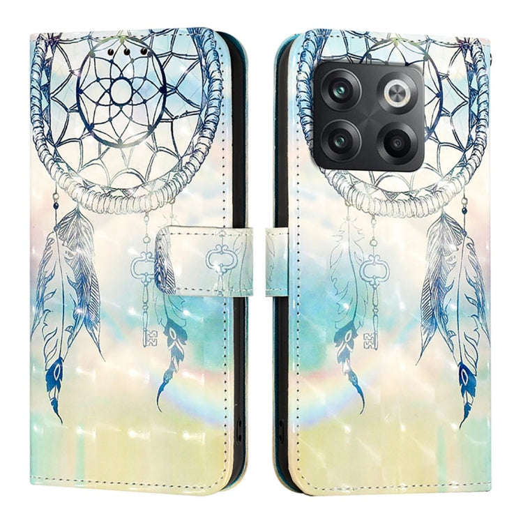 For OnePlus Ace Pro / 10T Global 3D Painting Horizontal Flip Leather Phone Case(Dream Wind Chimes)