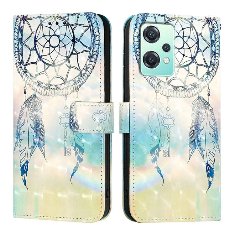For OnePlus Nord 2 Lite / Nord CE 2 Lite 5G 3D Painting Horizontal Flip Leather Phone Case(Dream ...