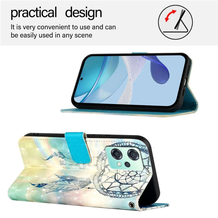 For OnePlus Nord 2 Lite / Nord CE 2 Lite 5G 3D Painting Horizontal Flip Leather Phone Case(Dream ...