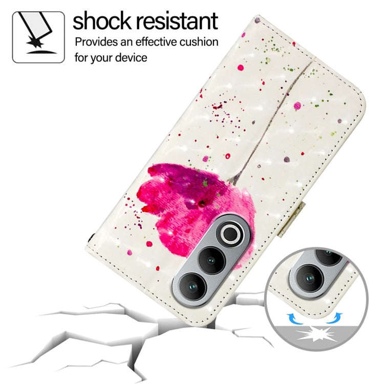 For OnePlus Nord CE4 3D Painting Horizontal Flip Leather Phone Case(Flower)