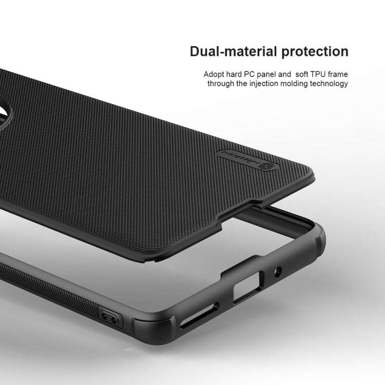 For OnePlus Ace 3 Pro NILLKIN Frosted Shield Pro PC + TPU Phone Case(Green)