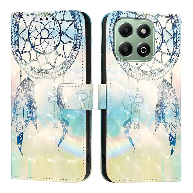 For Honor X6b 3D Painting Horizontal Flip Leather Phone Case(Dream Wind Chimes)