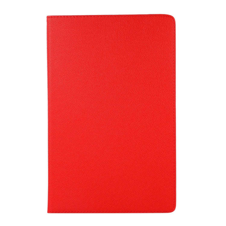 For Huawei MatePad SE 11 360 Degree Rotation Litchi Texture Leather Tablet Case(Red)