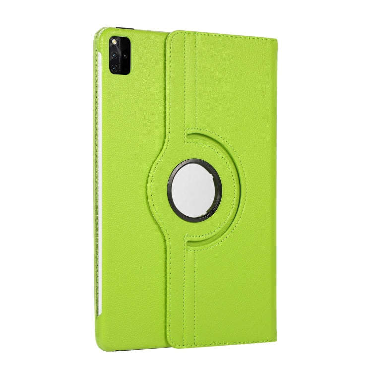For Huawei MatePad SE 11 360 Degree Rotation Litchi Texture Leather Tablet Case(Green)