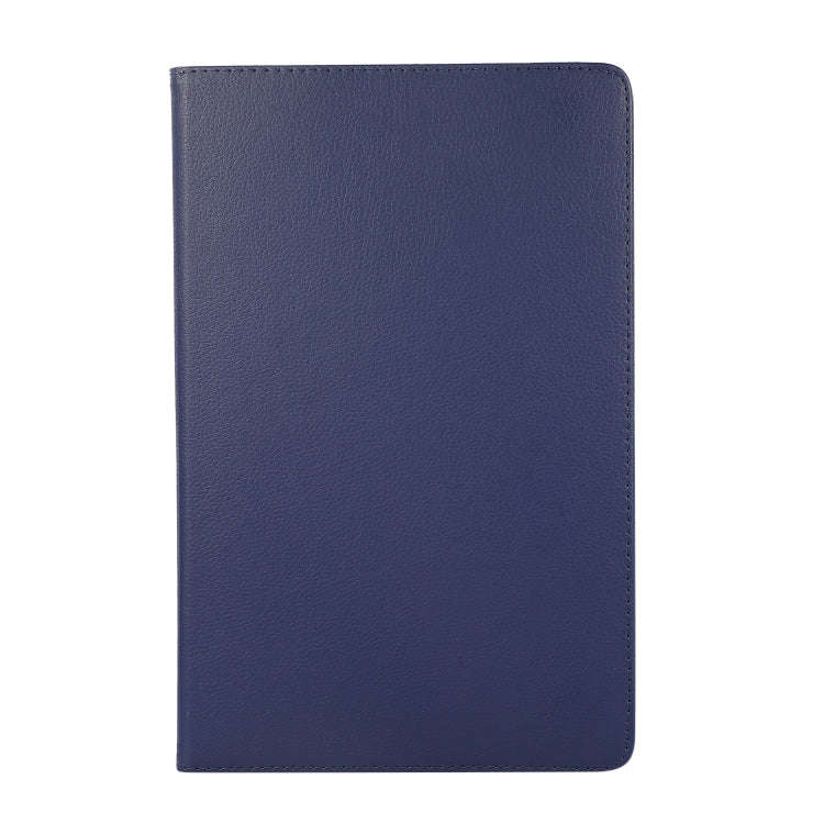 For Huawei MatePad SE 11 360 Degree Rotation Litchi Texture Leather Tablet Case(Dark Blue)