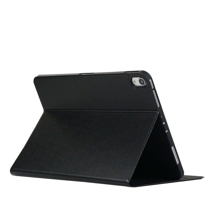 For Huawei MatePad SE 11 Voltage Elastic Leather TPU Protective Case with Holder(Black)
