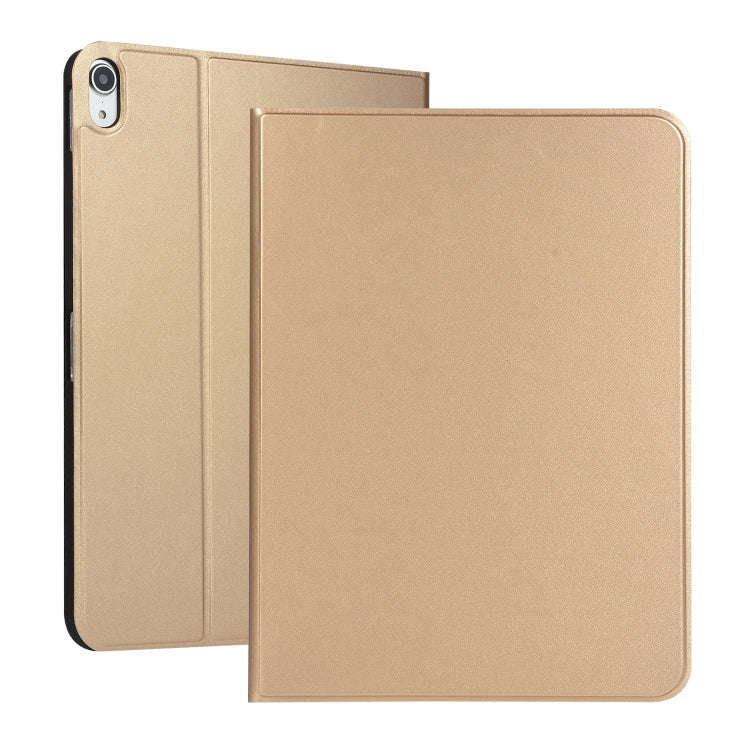 For Huawei MatePad SE 11 Voltage Elastic Leather TPU Protective Case with Holder(Gold)