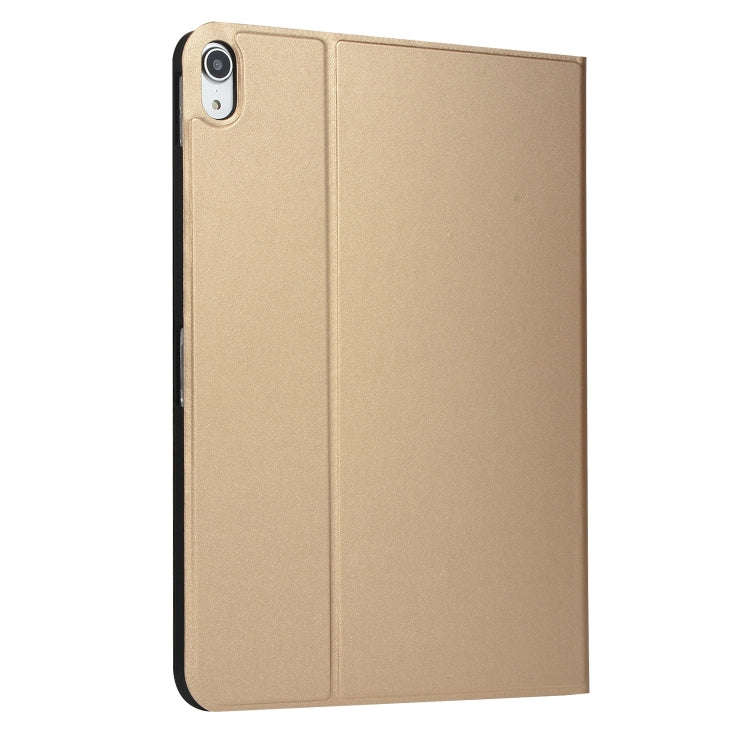 For Huawei MatePad SE 11 Voltage Elastic Leather TPU Protective Case with Holder(Gold)