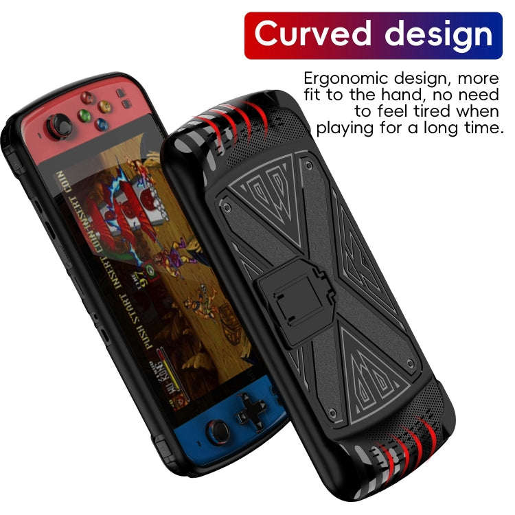 For SUBOR Q900 TPU Game Console Protective Case with Holder(Blue)
