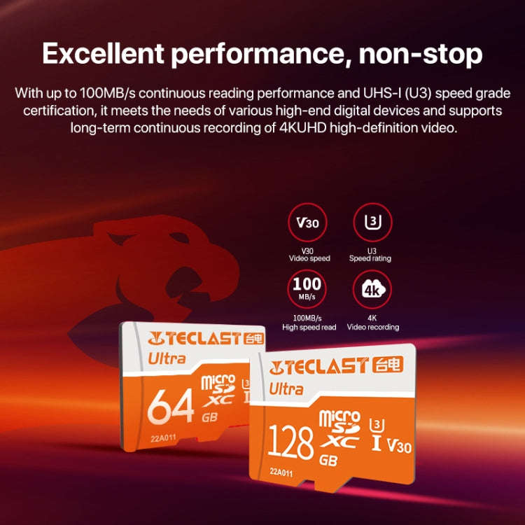 Teclast U3 Ultra High Speed TF Card / Micro SD Card, Memory:32GB