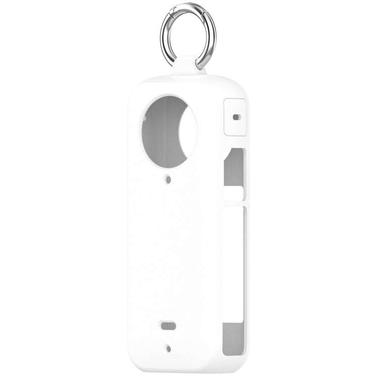 For Insta360 X3 Portable Silicone Protective Case(White)