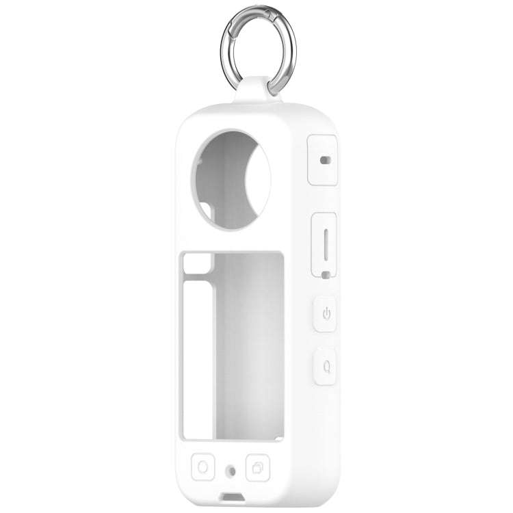 For Insta360 X3 Portable Silicone Protective Case(White)