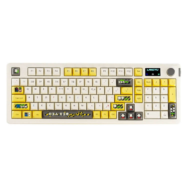 LANGTU L98 Wired RGB Gaming Keyboard(Yellow)