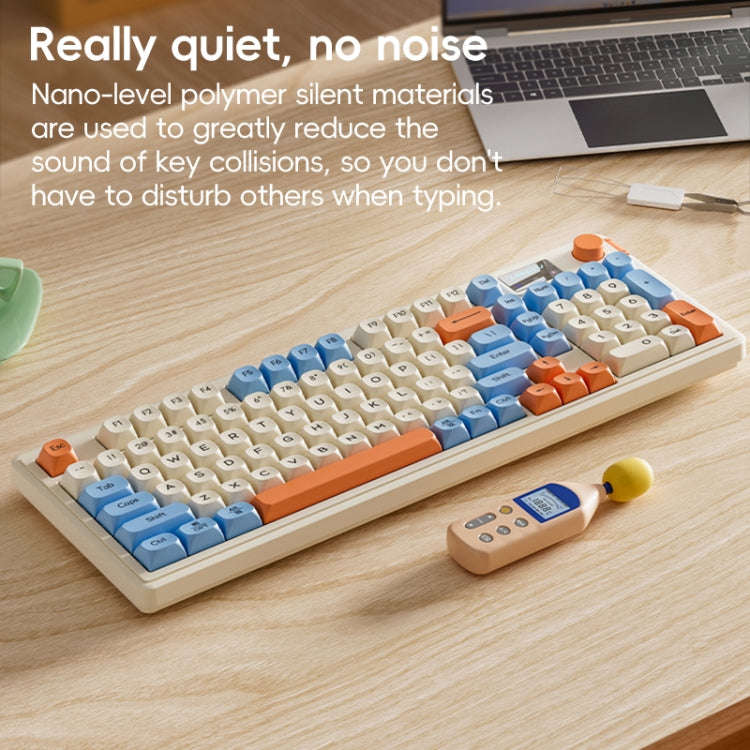 LANGTU L98 Wired RGB Gaming Keyboard(Yellow)
