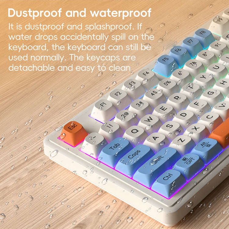LANGTU L98 Wired RGB Gaming Keyboard(Yellow)