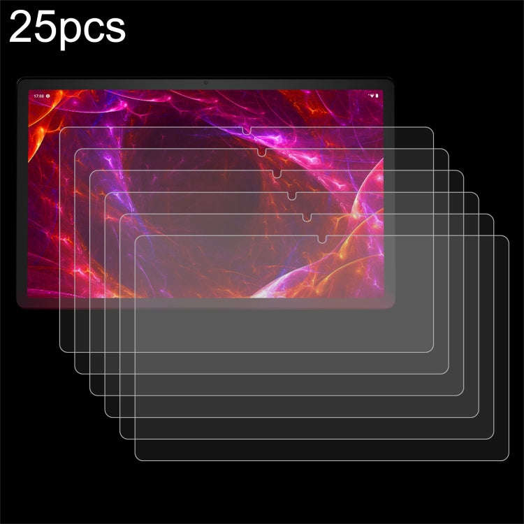 For AOCWEI X800 / DMOAO D11 11.0 25pcs 9H 0.3mm Explosion-proof Tempered Glass Film