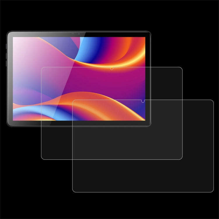 For Pixus Line / ZZB ZB10 10.1 2pcs 9H 0.3mm Explosion-proof Tempered Glass Film