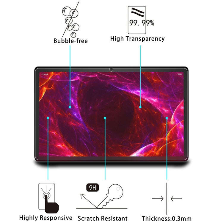 For Pixus Erena 10.95 2pcs 9H 0.3mm Explosion-proof Tempered Glass Film