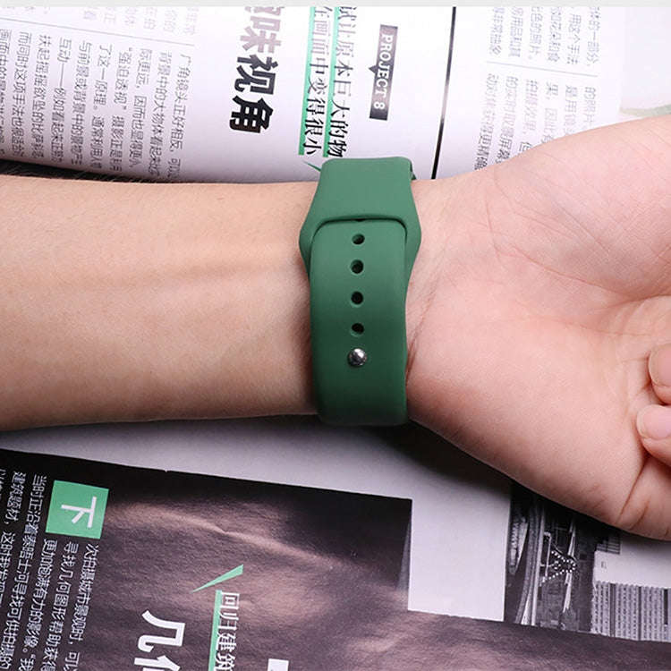 22mm For Huami Amazfit GTS Silicone Watch Band(Yellow)