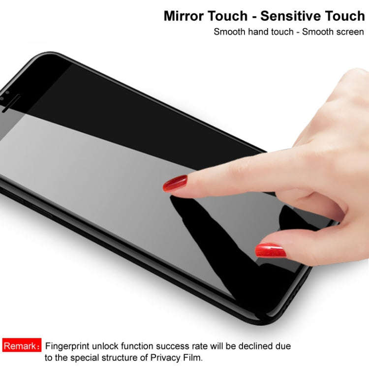 For Sony Xperia 10 VI imak HD Full Screen Anti-spy Tempered Glass Protective Film
