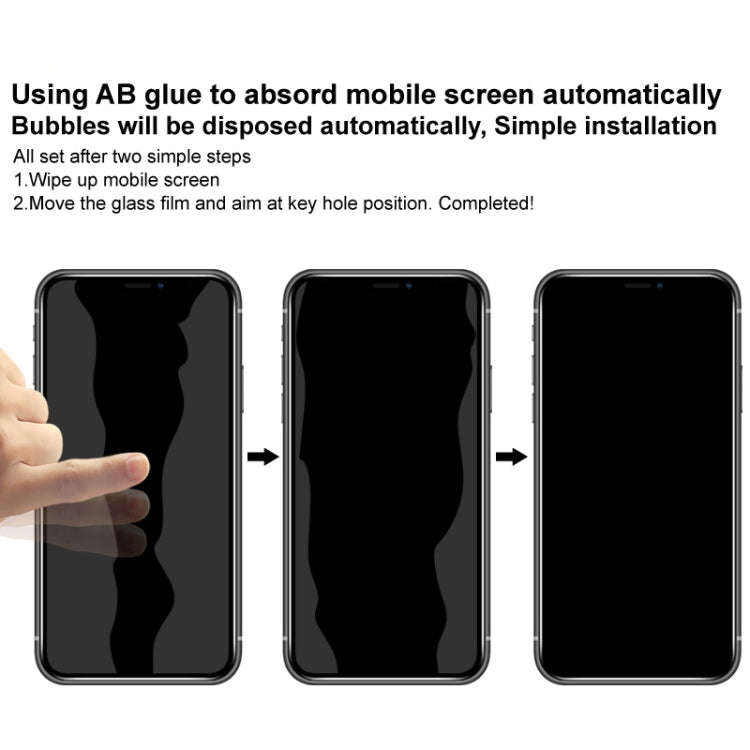 For Sony Xperia 1 VI imak HD Full Screen Anti-spy Tempered Glass Protective Film
