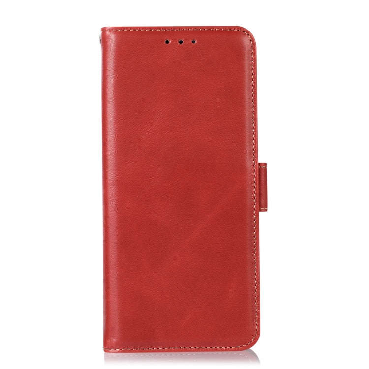 For Sony Xperia 5 VI Magnetic Crazy Horse Texture Genuine Leather RFID Phone Case(Red)