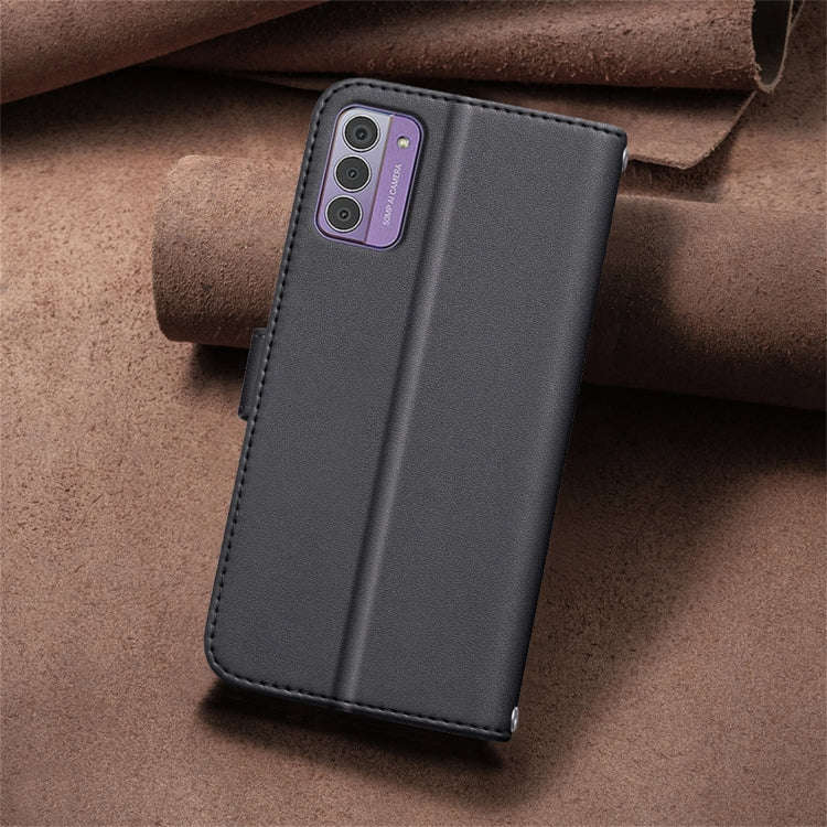 For Nokia G42 / G310 Square Texture Leather Phone Case(Black)