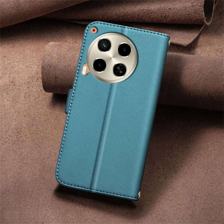 For Tecno Camon 30 5G / 4G Square Texture Leather Phone Case(Green)